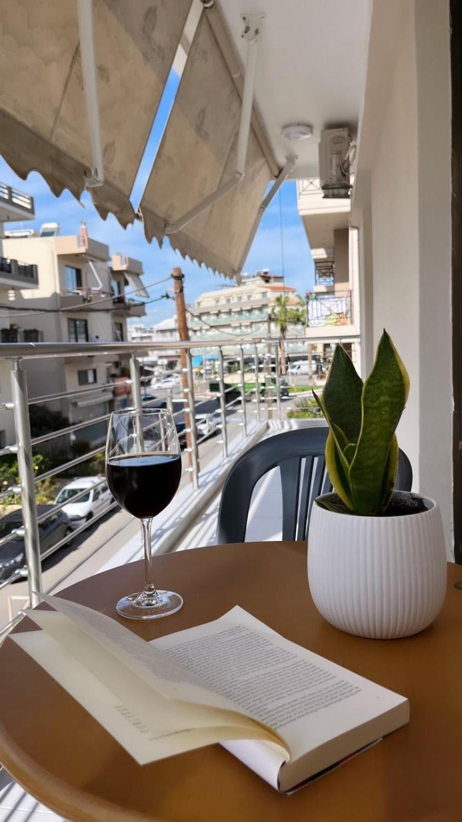 Modern Central Αpt 500M From The Beach. Chania  Exterior photo